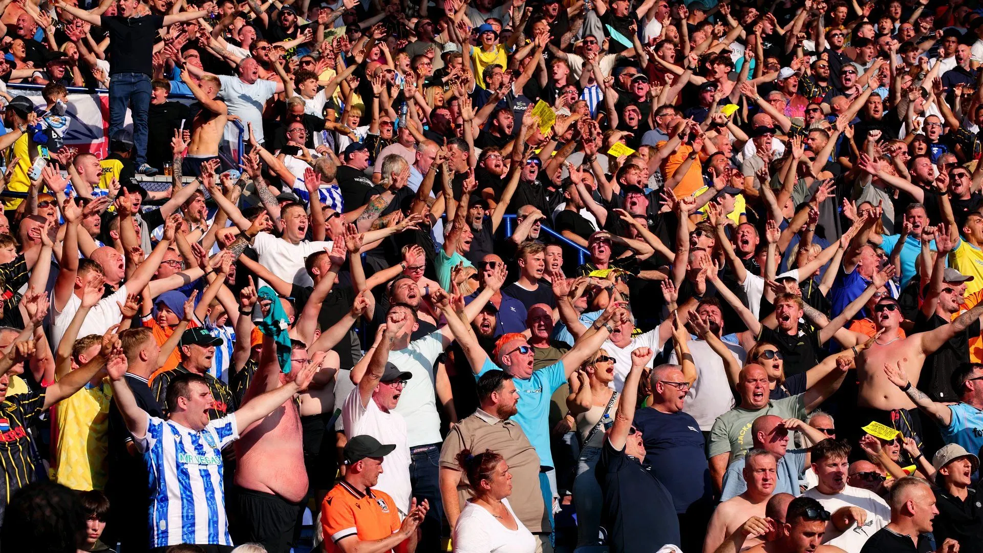 Các cổ động viên Sheffield Wednesday tại Hillsborough