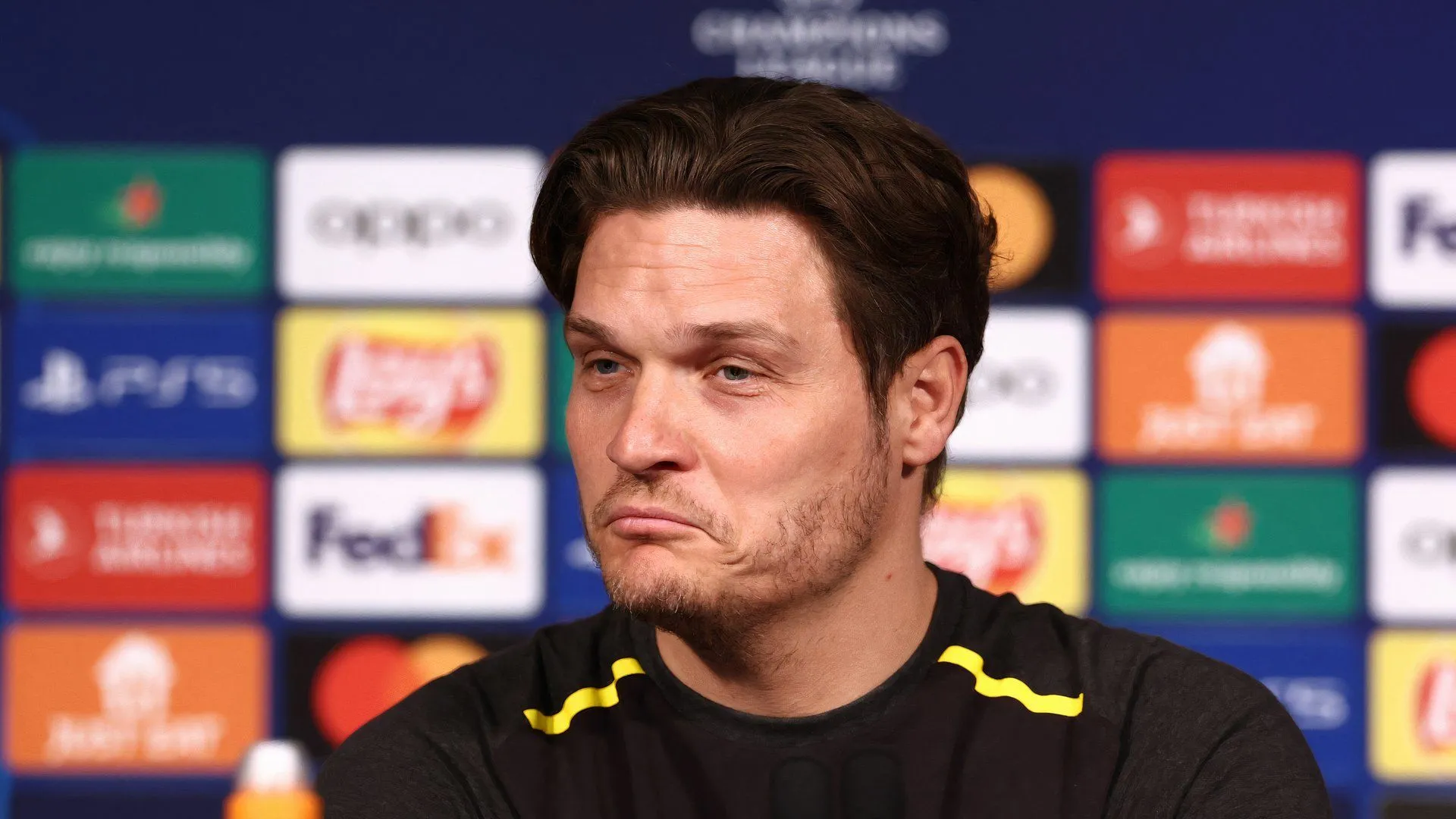 Edin Terzic với Borussia Dortmund, từng dẫn dắt đội đến chung kết Champions League năm 2024