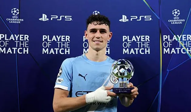 Màn trình diễn xuất sắc của Phil Foden tại Champions League trận gặp Borussia Dortmund