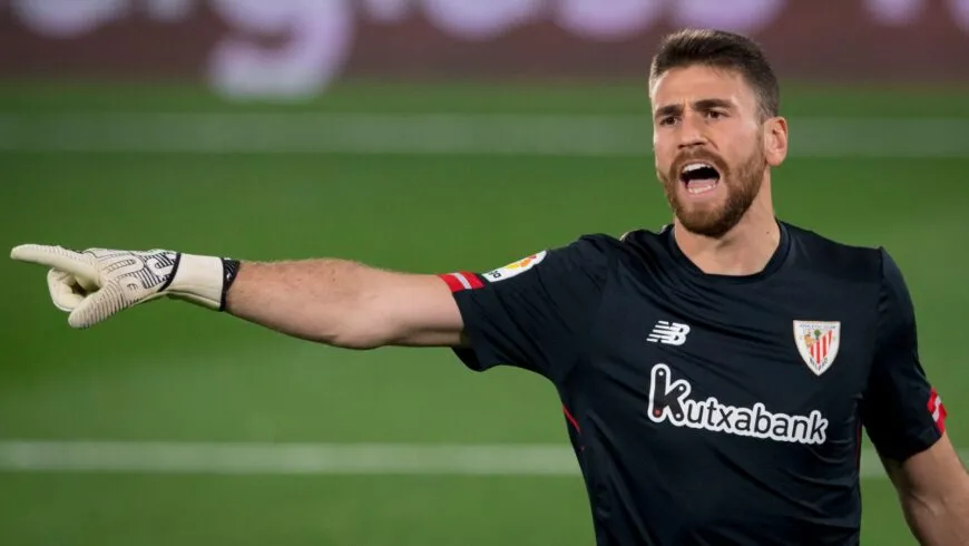 Unai Simon là thủ môn số 1 của Athletic Bilbao và đội tuyển Tây Ban Nha